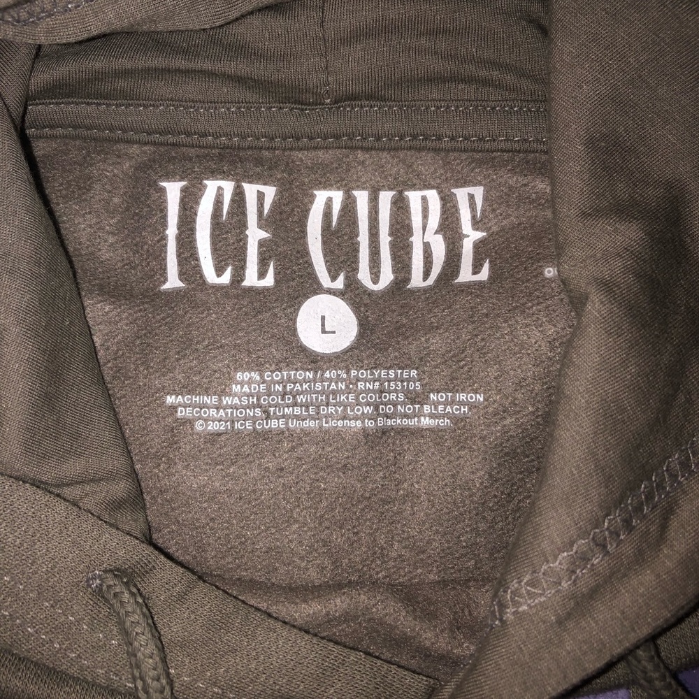 Ice Cube Cropped Hoodie - Picture 3 of 3